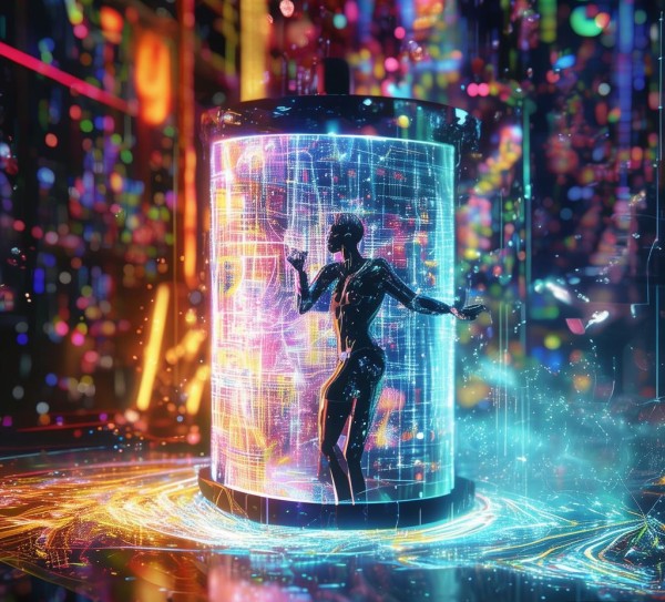 科技与创新画，艺术力量的新篇章