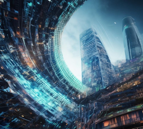 数字赋能、科技创新与新基建的双轮驱动，共同推动社会经济高质量发展。